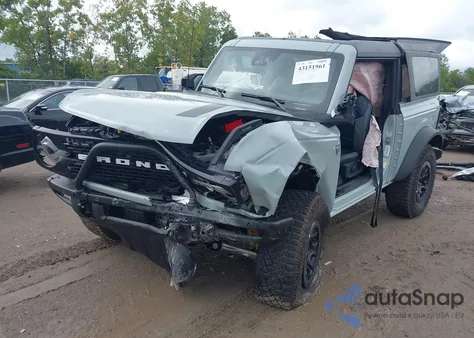 2021 Ford Bronco First Edition from USA, damaged, VIN 1FMDE5FP7MLA20055